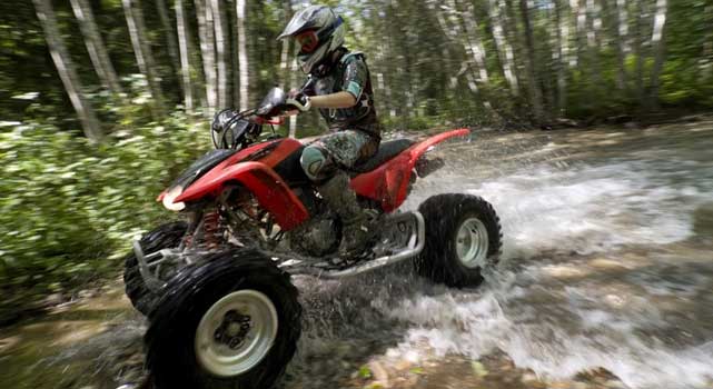 ATVs, like motorcycles, need regular maintenance on their drive chains and sprockets.