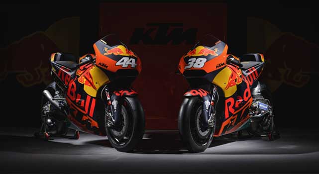 Red Bull KTM Factory Racing in the MotoGP World Championship.