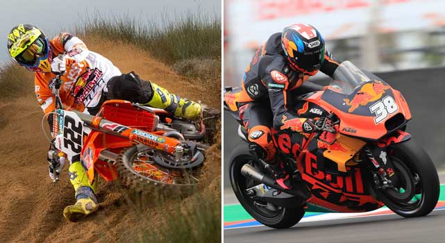 KTM motorcycles are at home on the street, on the track, or in the dirt.