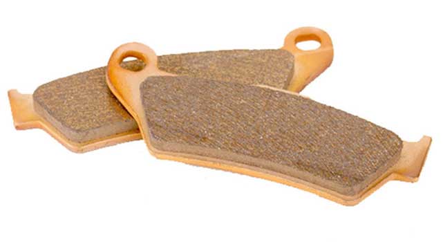 Race Driven severe duty sintered metal pads are a popular, cost-effective performance choice for powersports enthusiasts.