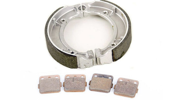 Brake pads and shoes are available in many different compounds.